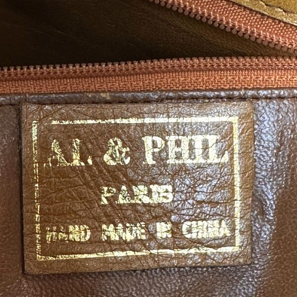 1321-Túi đeo vai-AL & PHIL Paris leather bucket bag14