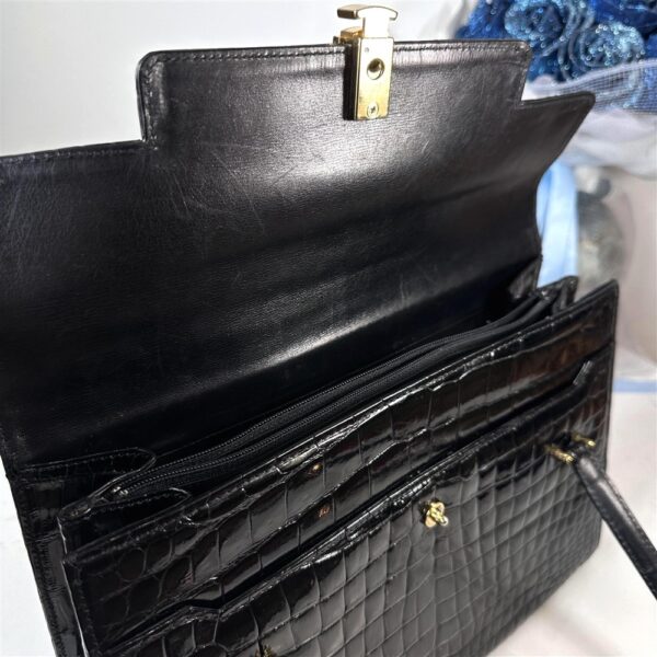 1304-Túi xách tay-Crocodile leather handbag14