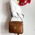 1334-Túi đeo vai-ALFRED ROTH ostrich leather shoulder bag15