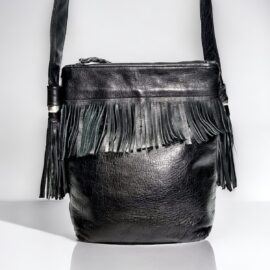 1318-Túi đeo chéo-Real leather messenger bag