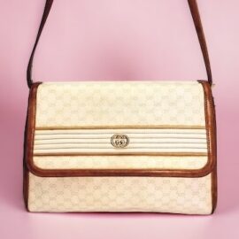 1498-Túi đeo vai-Gucci vintage crossbody bag