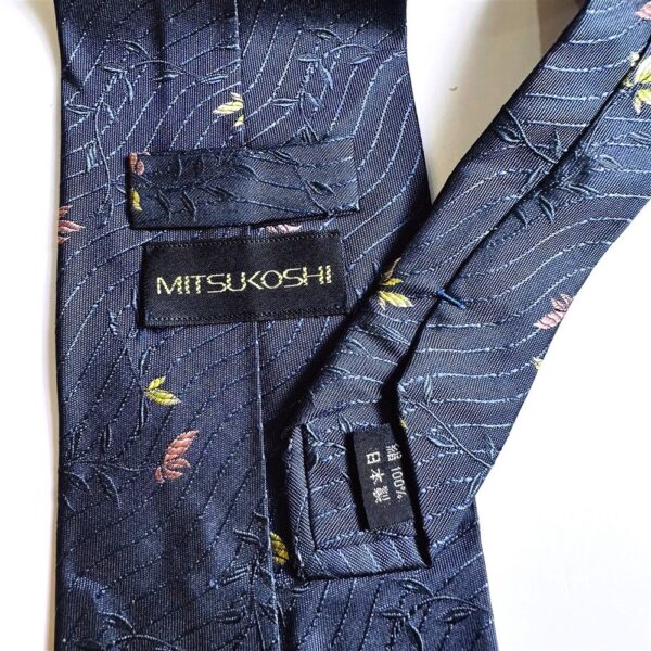 1188-Caravat/Cà vạt nam-MITSUKOSHI Japan silk tie-Gần như mới5