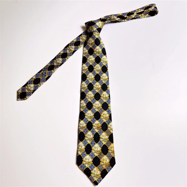 1170-Caravat/Cà vạt nam-MCM Italy silk tie-Gần như mới1