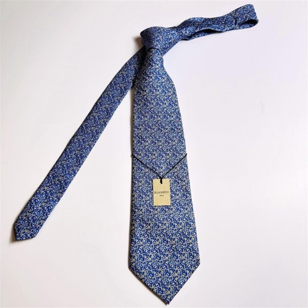 1202-Caravat/Cà vạt nam-JILL & MORTON Italy silk tie-Gần như mới/Chưa sử dụng1