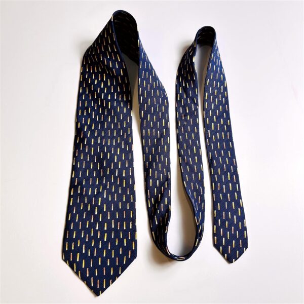 1174-Caravat/Cà vạt nam-NINA RICCI Monsieur silk tie-Khá mới7