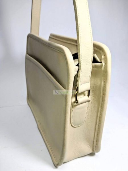 1478-Túi đeo chéo-COACH white leather crossbody bag3
