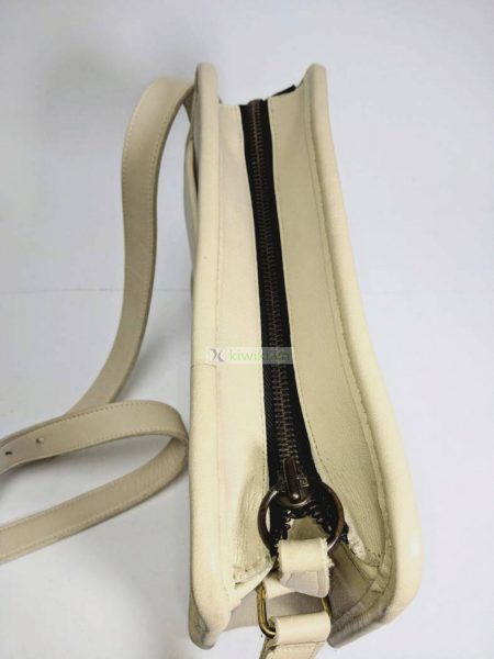 1478-Túi đeo chéo-COACH white leather crossbody bag7
