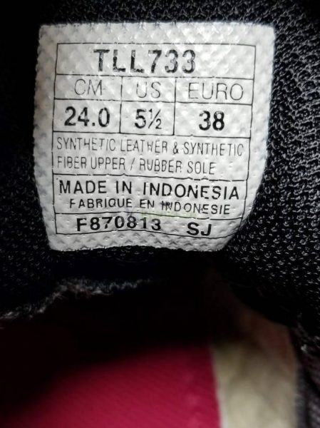 1229-Giầy thể thao nữ (un-used) - Size 37-ASICS tennis shoes - KIWIKI BOUTIQUE 1229-Giầy thể thao nữ (un-used) - Size 37-ASICS tennis shoes - KIWIKI BOUTIQUE