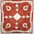 1024-Khăn lụa vuông-Must de Cartier Red “Chain/Crystals” Logo scrarf0