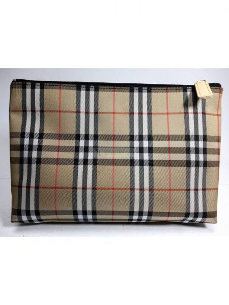1349-Burberry cosmetic bag, clutch0