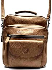 1307-Túi đeo chéo da voi-ALBERTO Elephant skin messenger bag
