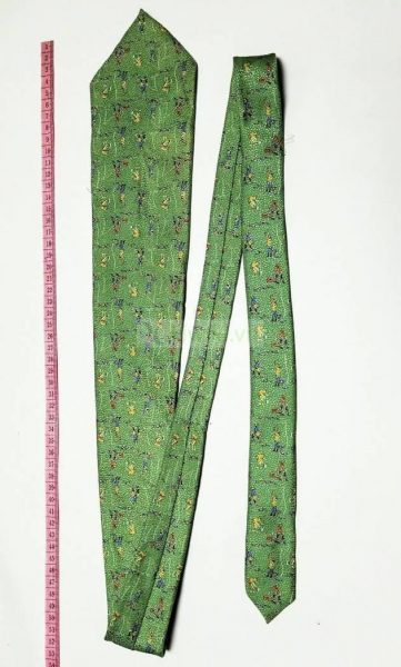 1193-Caravat-Original green Tie1