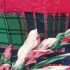 1027-Khăn-Nina Ricci Lily flower vintage scarf (~85cm x 85cm)2