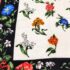 1028-Khăn lụa vuông-Tiffany and Co Floral scarf (~88cm x 88cm)3