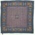 1030-Khăn lụa vuông-Lancetti gray silk scarf (~87cm x 87cm)0