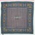 1030-Khăn-Lancetti Gray vintage square scarf (~85cm x 85cm)0