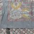 1030-Khăn-Lancetti Gray vintage square scarf (~85cm x 85cm)1