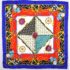 1031-Khăn lụa vuông-Lancel Paris vintage scarf-Gần như mới0