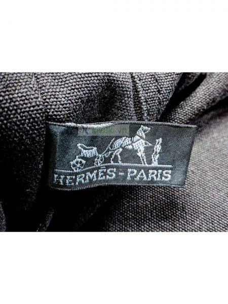 1342-Túi xách tay-HERMES cloth tote bag9