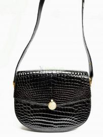 1305-Túi đeo vai-Santamaria crocodile skin shoulder bag