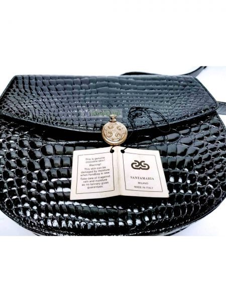 1305-Túi đeo vai-Santamaria crocodile skin shoulder bag11