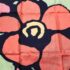 1050-Khăn lụa vuông-Pierre Balmain flower pattern scarf (~78cm x 78cm)-Gần như mới2