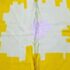 1053-Khăn lụa vuông-Pierre Cardin yellow scarf (~78cm x 78cm)-Khá mới2