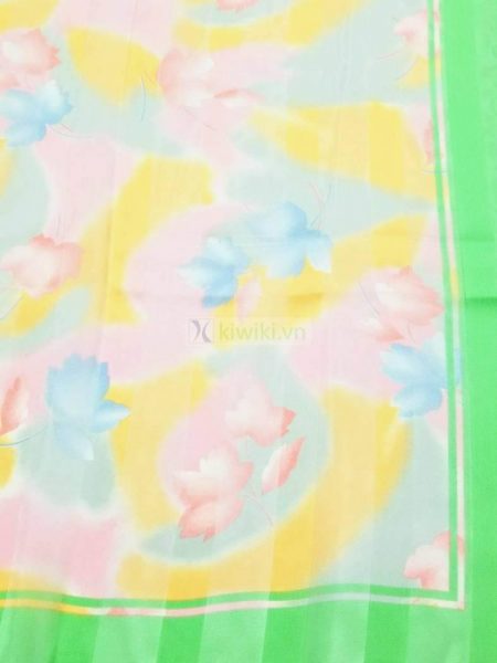 1057-Khăn vuông-Japan floral scarf (~88cm x 88cm)1