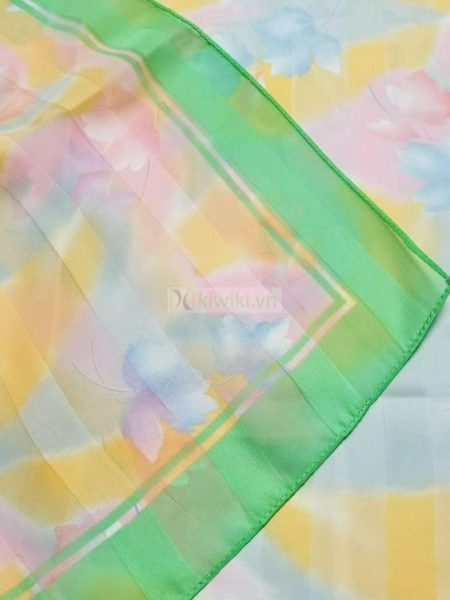 1057-Khăn vuông-Japan floral scarf (~88cm x 88cm)3