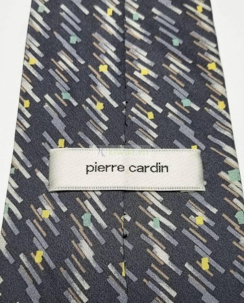 1156-Caravat-Pierre Cardin gray background Tie3