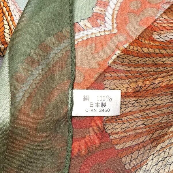 1060-Khăn lụa vuông-Japan Silk scarf (~90cm x 90cm)-Khá mới3