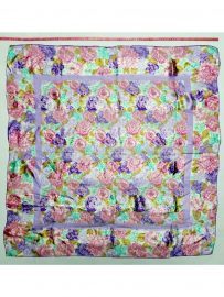 1062-Khăn-Billblass silk floral scarf (~86cm x 86cm)