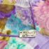1062-Khăn lụa vuông-Bill Blass silk floral scarf (~87cm x 87cm)-Khá mới4