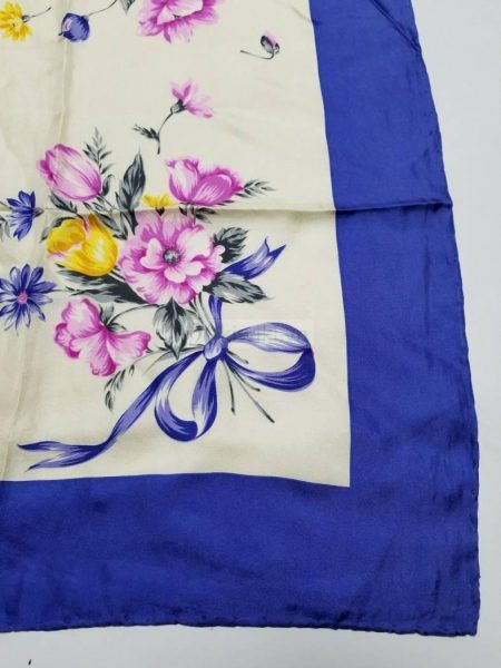 1067-Khăn-Korea floral scarf (~86cm x 86cm)2
