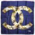 1119-Khăn lụa-Fake CHANEL silk scarf (~88 x 88cm)-Không giao dịch0