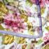 1075-Khăn lụa vuông-Christian Bernard floral silk scarf (~88cm x 88cm)-Khá mới4