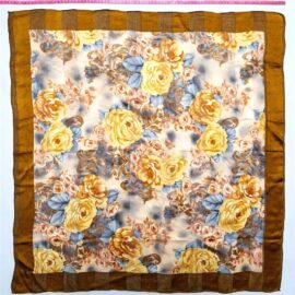 1076-Khăn lụa vuông-Japan silk scarf (~86cm x 86cm)