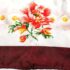 1077-Khăn lụa vuông-Floral silk scarf (~78cm x 78cm)-Khá mới4