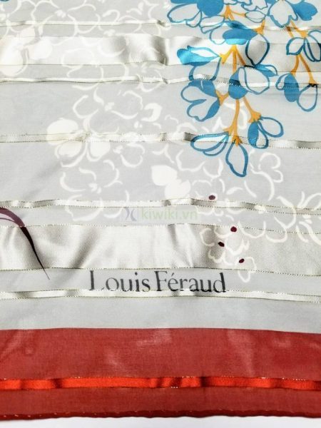 1078-Khăn- Louis Feraud scarf (~77cm x 77cm)1