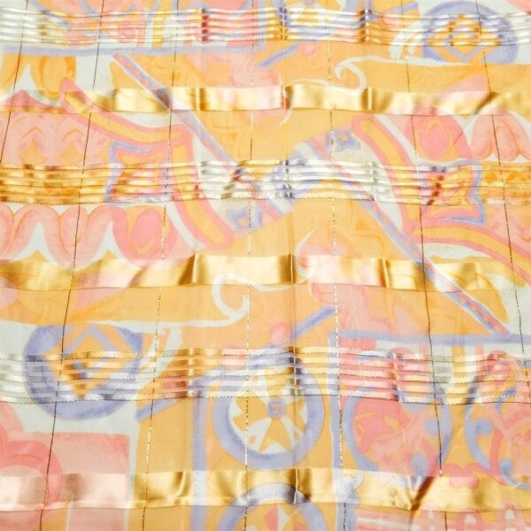1079-Khăn lụa vuông-Gianni Accardi silk scarf (~86cm x 86cm)-Gần như mới2