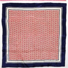 1080-Khăn lụa vuông-Andriano Lambe silk scarf (~78cm x 78cm)-Khá mới