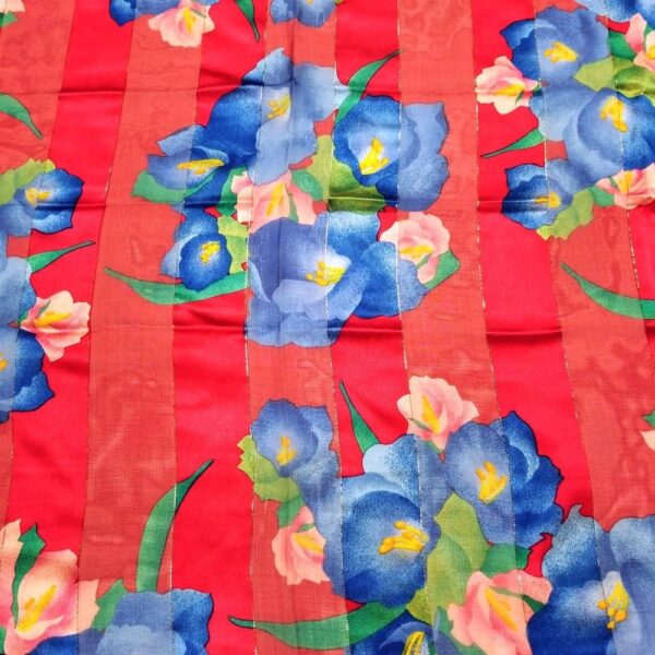 1082-Khăn lụa vuông-Japan Silk scarf (~88cm x 88cm)-Khá mới2