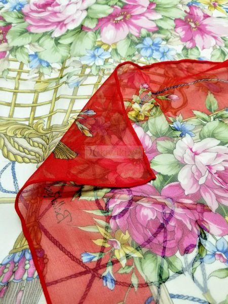 1095-Khăn-Belle Rose floral scarf (~87cm x 87cm)3