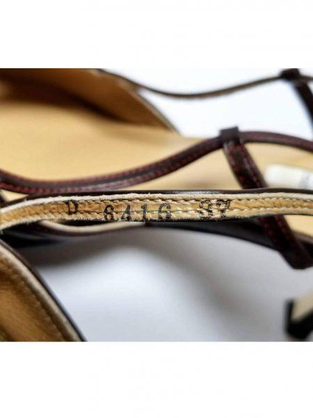 1219-Sandals size 37-ROSSINI Italy strap sandals6