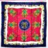 1105-Khăn vuông-DIeu Et Mon Droit Polyester scarf (~87cm x 87cm)-Gần như mới0