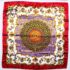1089-Khăn lụa vuông-Multicolor silk scarf (~86cm x 86cm)-Khá mới0