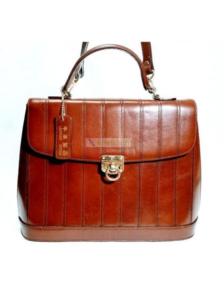 1317-Túi đeo chéo-Real leather satchel bag4