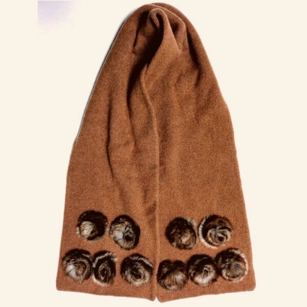 1118-Khăn len dài-Aquascutum of London wool scarf (~120cm x 20cm)0