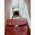 1317-Túi đeo chéo-Real leather satchel bag1