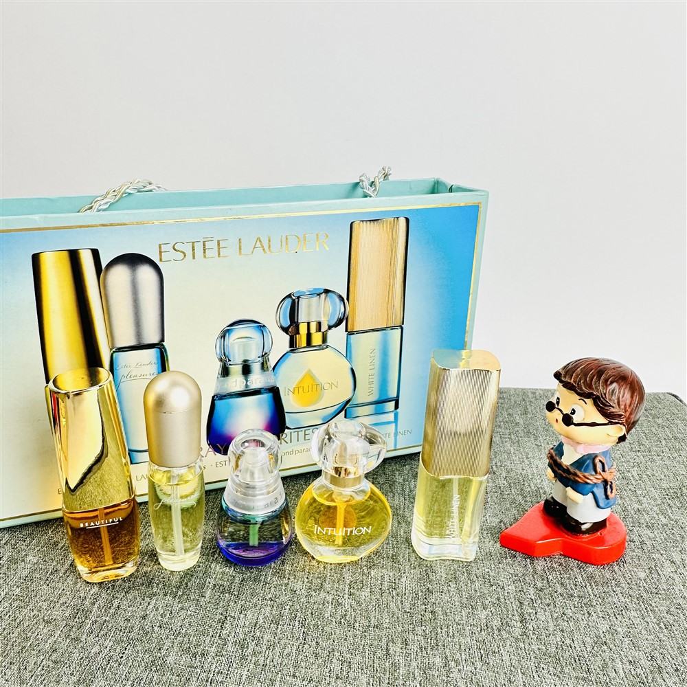 0484-ESTEE LAUDER perfumes travel set spray(5 x 4ml)-Nước hoa nữ-Đã sử dụng  - KIWIKI BOUTIQUE